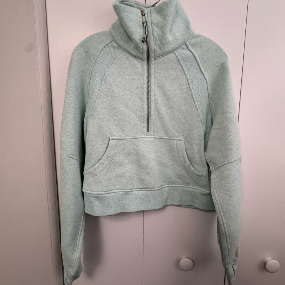 lululemon athletica Mint Green Cozy Pullover - Picture 4 of 6